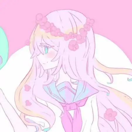 卡通闺蜜头像二人可爱希望你永远有颗少女心