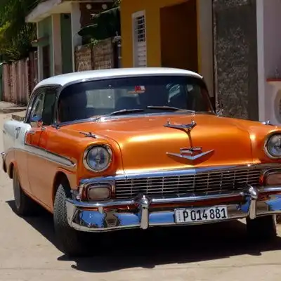 经典的复古轿车汽车qq微信头像图片