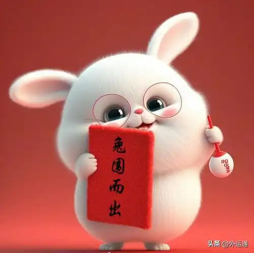 新鲜出炉超萌2023兔年祝福图壁纸头像