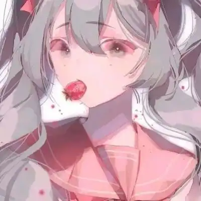 二次元古风萌系头像初音未来