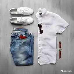 彭于晏最爱的禁欲系白衬衫搭配,帅到飞起