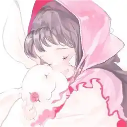 大眼睛萌妹子专属卡通头像高清2018动漫可爱呆萌女生头像