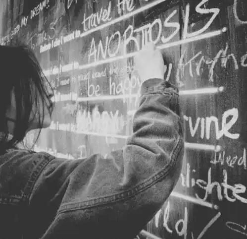 qq黑色头像系列黑白