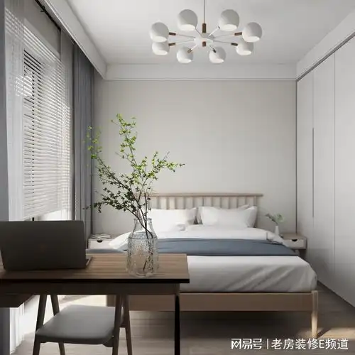 今朝装饰推崇亲近自然的日系风格,用简约的木色诠释家的柔暖