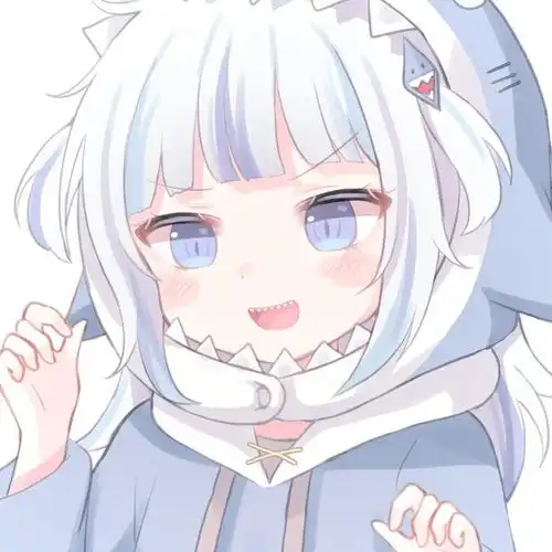 蓝色系动漫女头你开始说中肯话不再偏向我