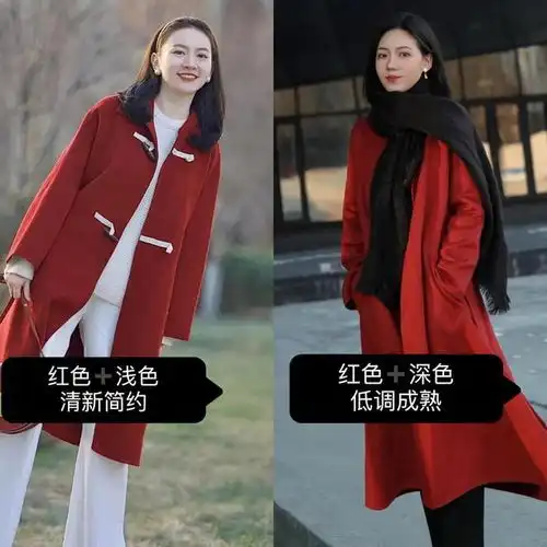 入秋才发现,美拉德穿搭不兴了,满大街都是红色系太高级