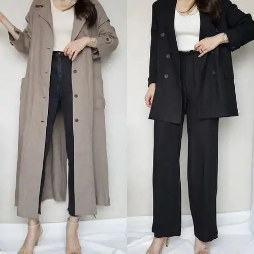 秋天穿什么好看极简风的穿搭造型更精致,上班约会两不误