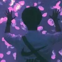 情侣头像不露头蓝色系微信头像图片大全