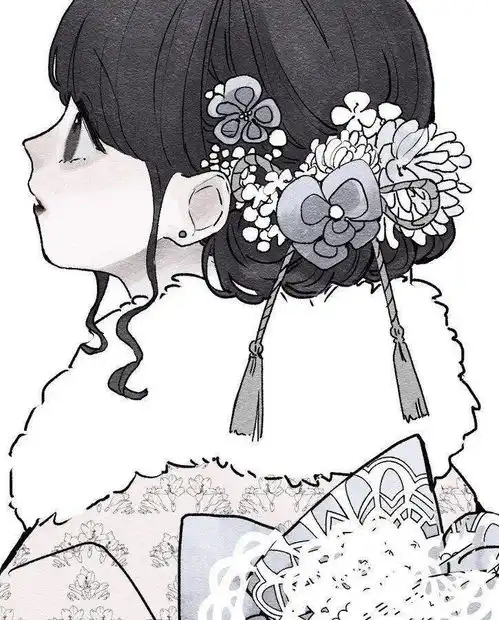 插画壁纸头像暗黑系精致洛丽塔漫画美少女姐妹闺蜜女生最爱