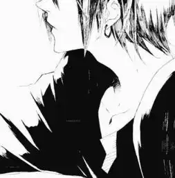 黑白动漫头像,男生的