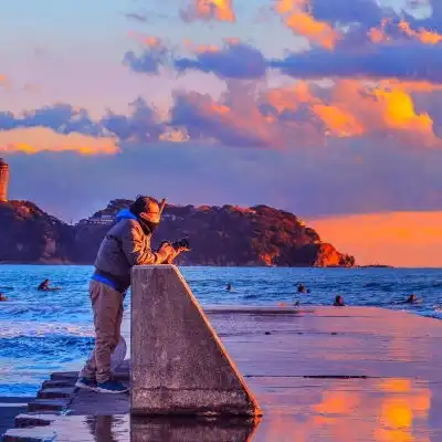 2023晚霞的黄昏风景头像