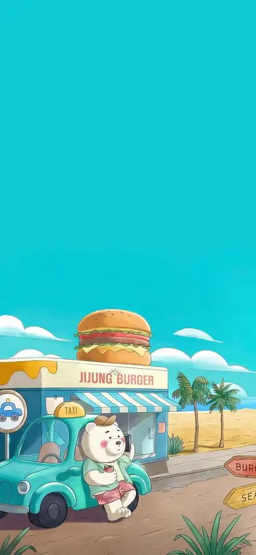 可爱治愈系手机壁纸主屏壁纸,锁屏壁纸,背景图