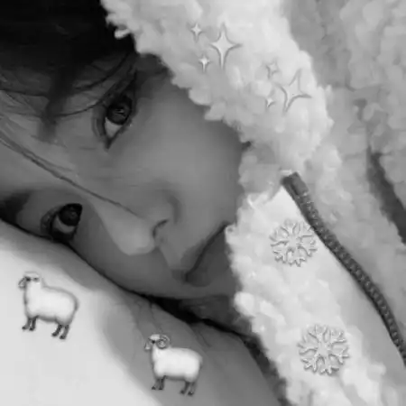 qq黑色头像系列女生