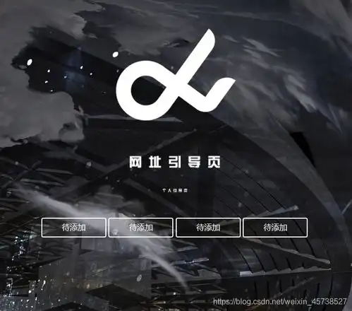 个人博客引导页自适应动漫背景自动切换带背景音乐