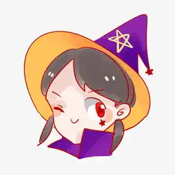 手绘万圣节小魔女插画图片素材其他格式下载动漫人物大全