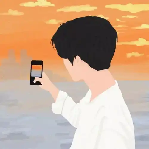 情头好看的插画情侣头像你会喜欢吗