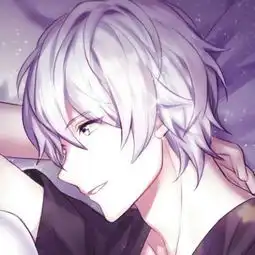 动漫情侣头像一张两人一对有点污