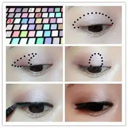 大眼妆容画法教程萌系无辜水汪汪眼妆