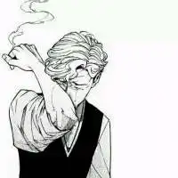酷炫帅气男生动漫头像,也有伤感的,抽烟的
