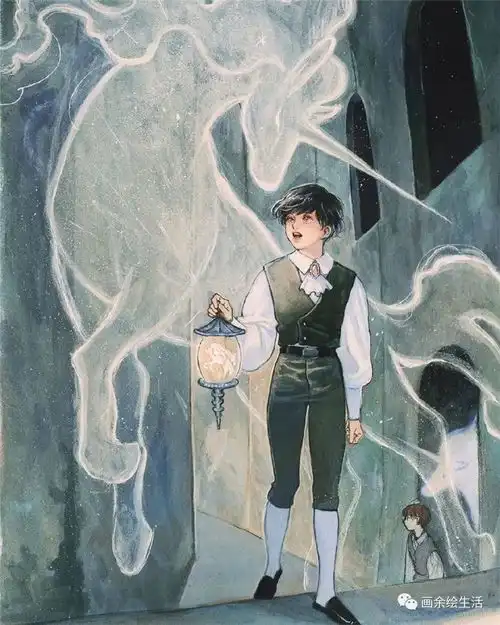 插画当时正少年