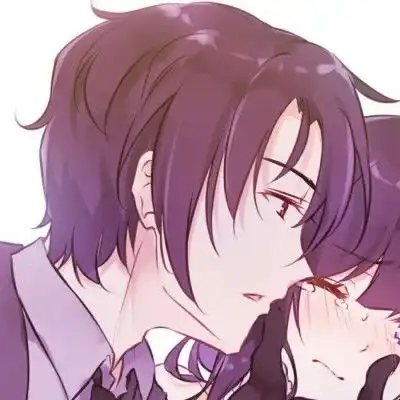 微信动漫情侣头像一左一右,重要的人放在心里