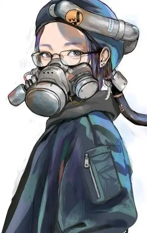 手机壁纸二次元戴口罩动漫人物第二期bygameboy盐泽2020年3月6日