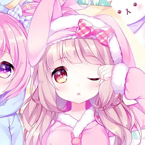 头像图片丨动漫闺蜜头像