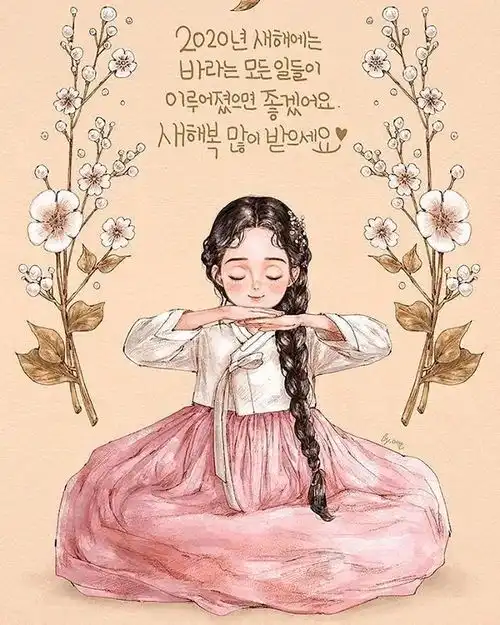 韩国插画家aeppol的森林女孩系列,是多少女生的梦想