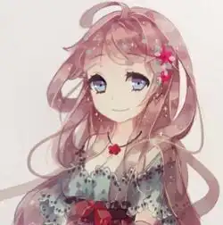 卡通头像女生可爱小清新自然图片不要衣服