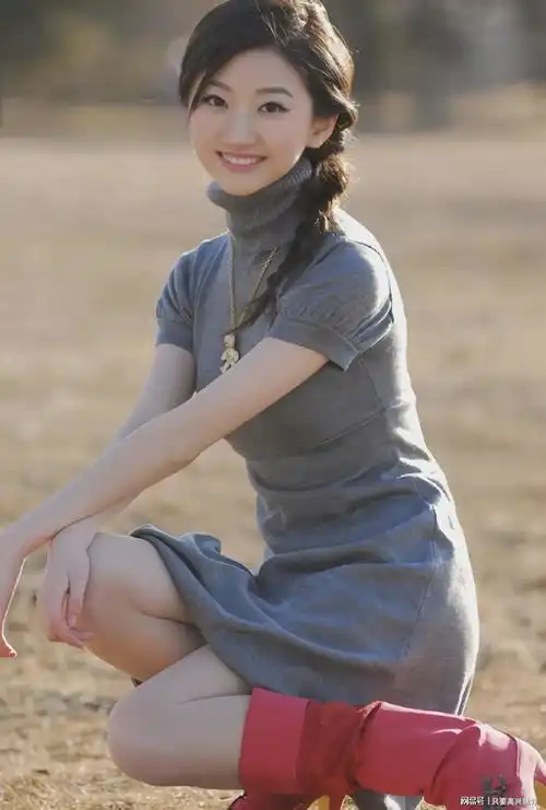 景甜,啊十八岁的时候好清纯我好爱