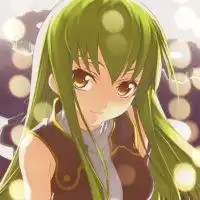 角女绿色长头发,主角男的黑色短头发是哪部动漫,两人有一个男扶女的景象,女的头上有透明的发饰