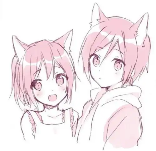 求这对猫耳情侣头像原图ojjz或者类似的最好原图