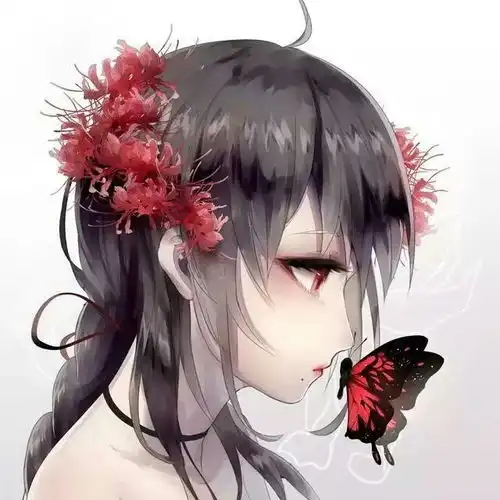 闺蜜头像动漫丧系三人二