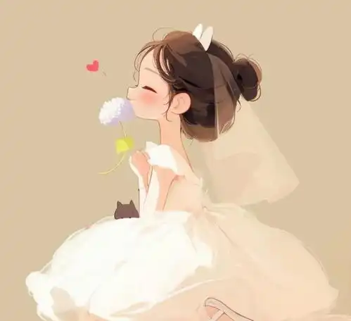 改变是为了遇见更好的自己可爱治愈头像