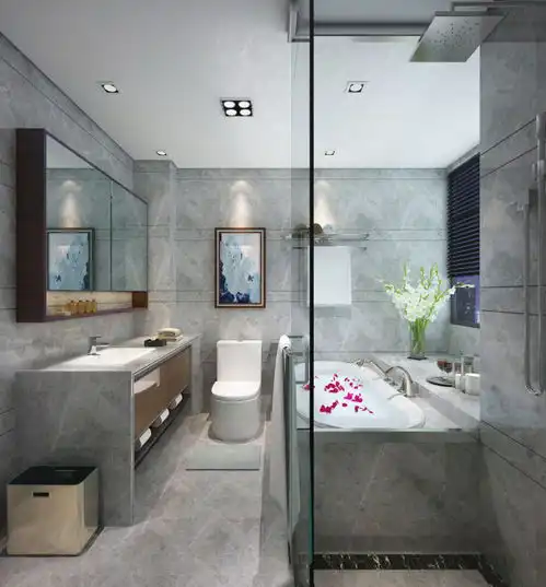 别人家这么美的装修才叫卫生间,我们那个只能叫厕所