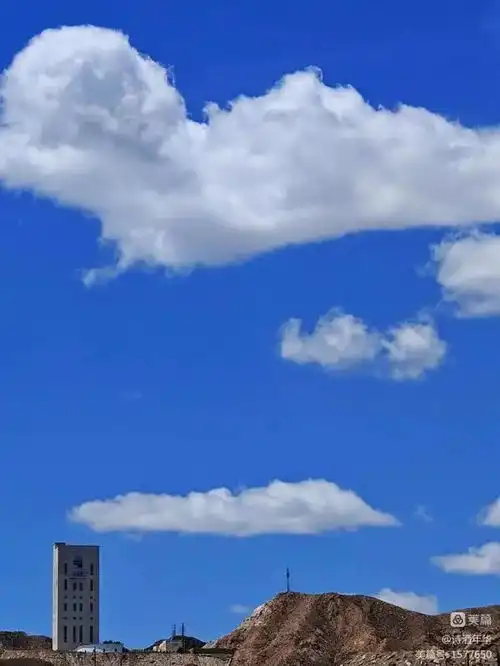 其他关于夏天的风景都不及这一刻金昌的蓝天白云凤凰网甘肃凤凰网