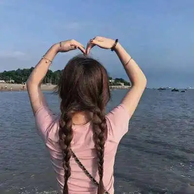 背影女头高清图片韩系小清新背影或侧影图片