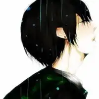 男生动漫头像忧郁系哭泣