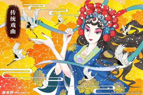 戏曲人物设计图