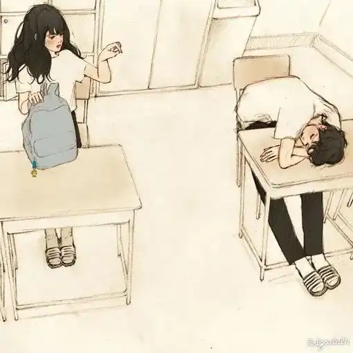 韩国插画师salgoo,你肯定看过他画的情头