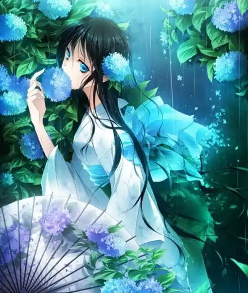 动漫美图欣赏二次元和风系列,气质十足,千姿百态的小姐姐