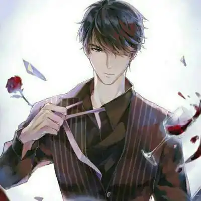 头像情侣黑色高冷霸气系