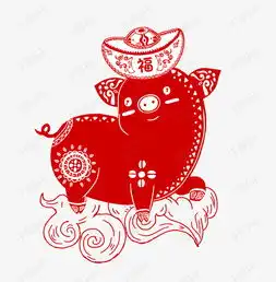 卡通猪年剪纸农历春节2019素材图片免费下载高清psd千库网图片编号11508916