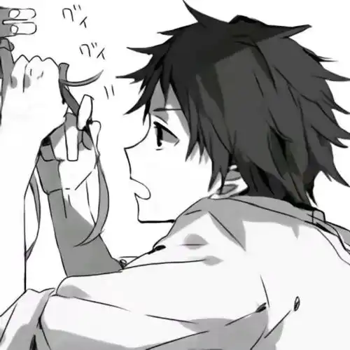 黑白风动漫情头傲慢让别人无法来爱我,偏见让我无法去爱别人