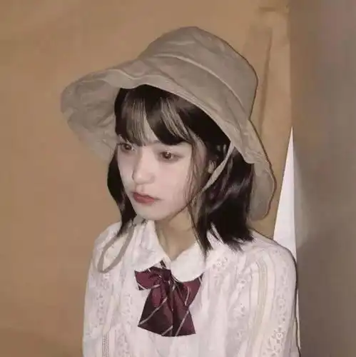 女头像丧系露脸真人ins