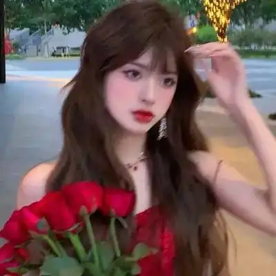 2022个性新年喜庆头像,女生闺女头像新年红色头像