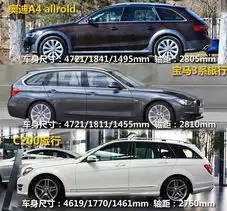 宝马vs奔驰vs奥迪高端品牌旅行车对比
