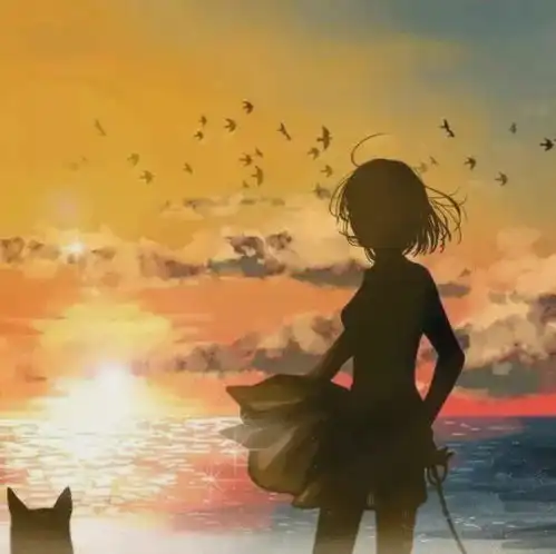 动漫头像时间不会冲淡痛苦,时间只会让人习惯痛苦