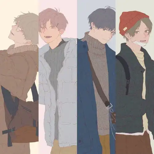 温暖治愈系图片男生头像