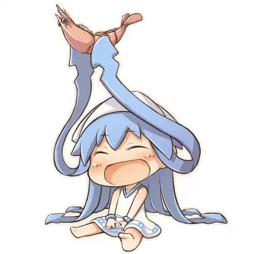 乌贼娘头像动漫
